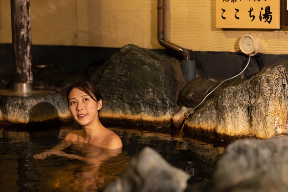 写真：ここち湯（源泉かけ流し）