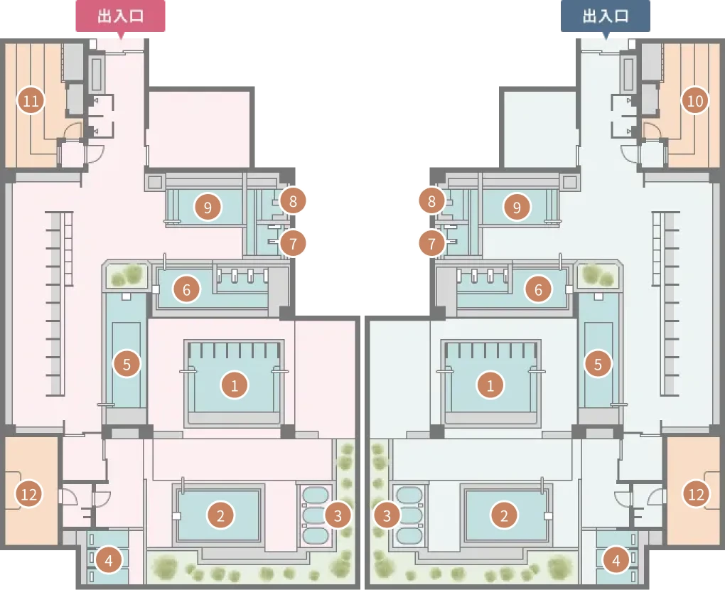 図：フロアマップ